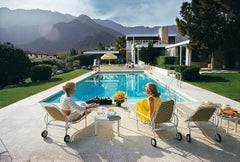 Slim Aarons „Poolside Pairs“ – Ungerahmter Druck in limitierter Auflage mit Stempel des Nachlasses