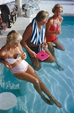 Slim Aarons, 'Racquet Club Pool' Midcentury Modern Photography