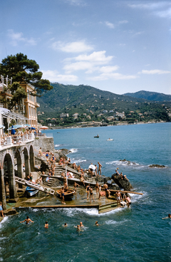 Slim Aarons Rapallo, Italy 1954 Official Limited Estate Edition