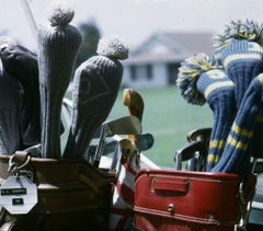 Vintage Slim Aarons 'Royal Knitting, Seminole Club, Palm Beach'