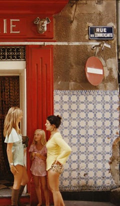 Saint-Tropez Boucherie, French Riviera, Estate Edition Photograph, 1971