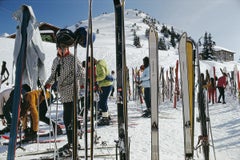 Slim Aarons 'Skiers At Gstaad' 1969 Official Limited Estate Edition