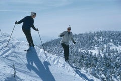 Slim Aarons, Skiers At Sugarbush (Erbstück der Nachlassausgabe)