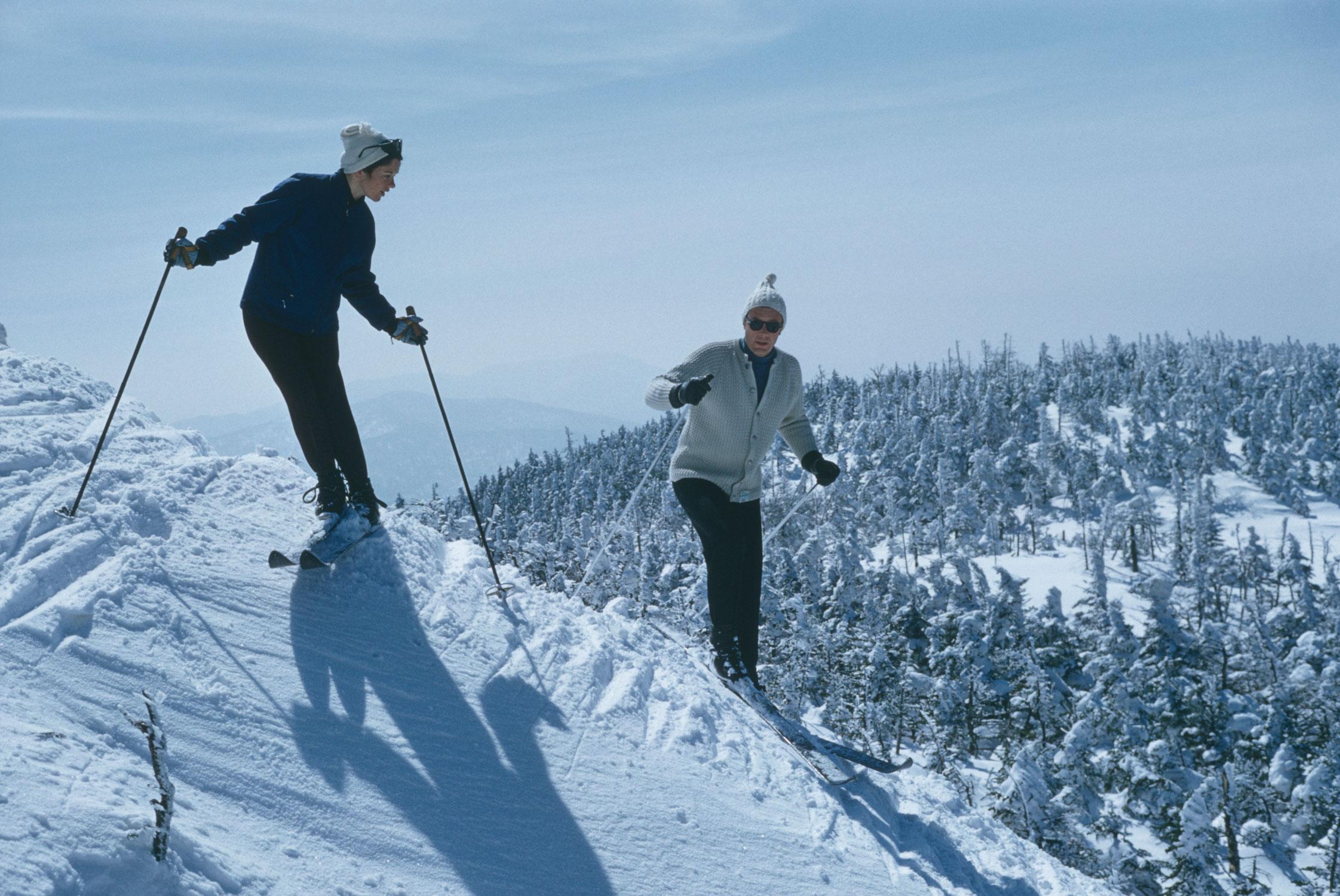 slim aarons ski photos