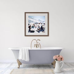 Photographie moderne du milieu du siècle dernier « Skiers At Verbier » de Slim Aarons