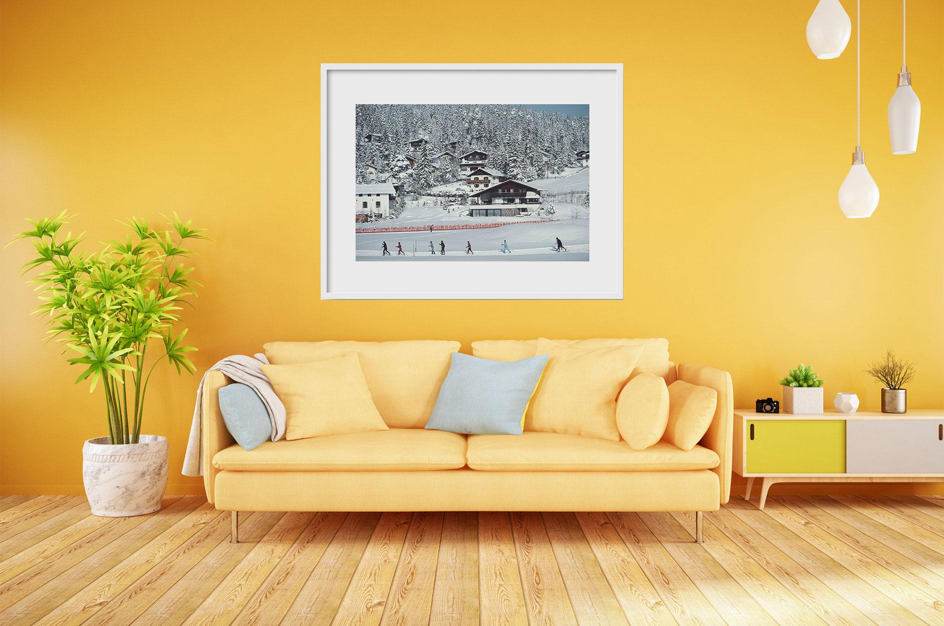 Slim Aarons „Skiing In Seefeld“ – Fotografie „Skiing In Seefeld“ – Mid-Century Modern im Angebot 2