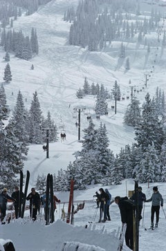 Retro Slim Aarons, Skiing In Vail III (Estate Edition)