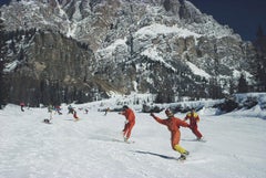 Slim Aarons 'Snowboarding in Cortina d' Ampezzo'