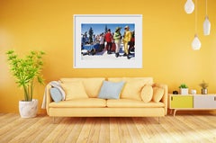 Slim Aarons 'Snowmass Gathering' - Mid-century Modern Photography
