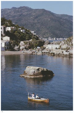 Slim Aarons 'Taormina' Unframed Limited Edition Estate Stamped Print