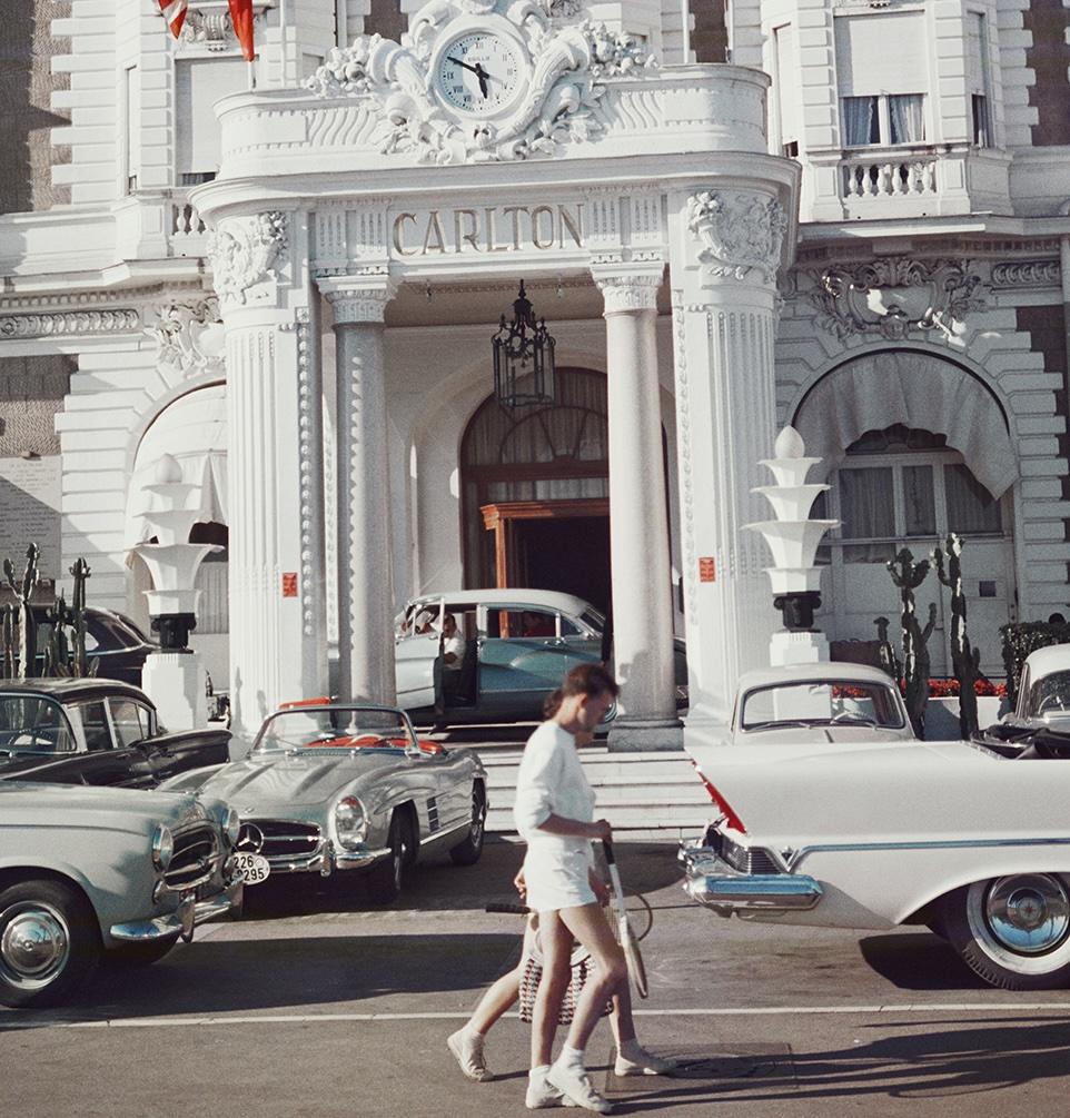 Slim Aarons 'The Carlton Hotel' Mid-century Modern Photography For Sale 2