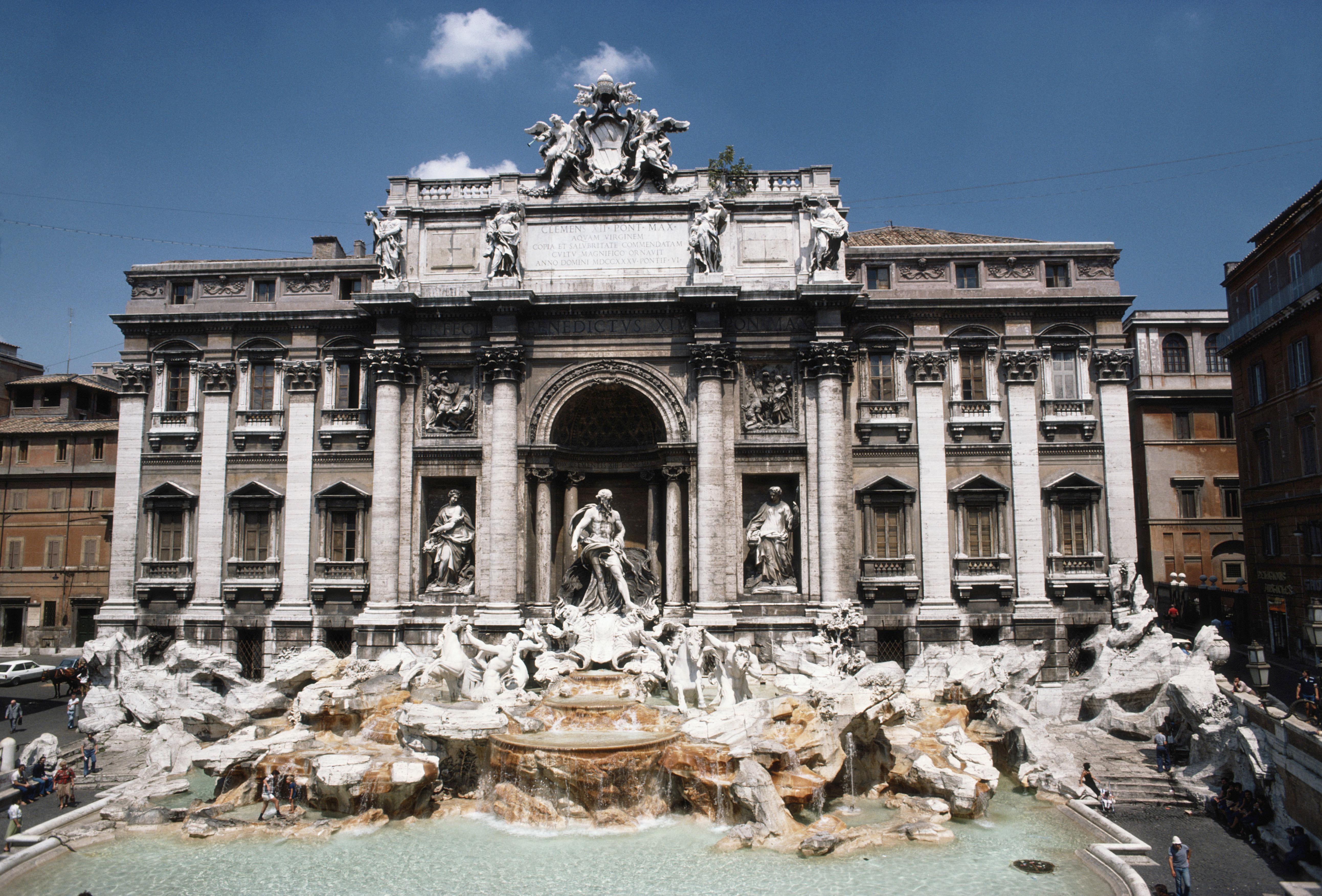 Slim Aarons: „Trevi-Brunnen, Rom“