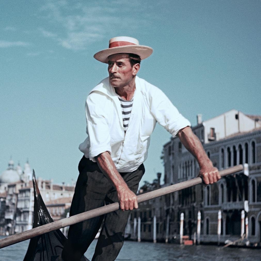 Slim Aarons 'Venice Gondolier' For Sale 2