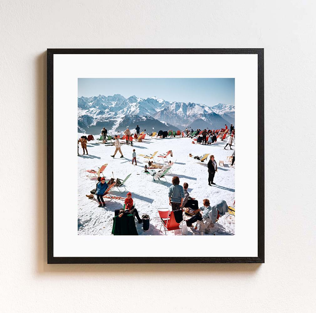 Slim Aarons 'Verbier Vacation' Mid-century Modern Photography For Sale 2