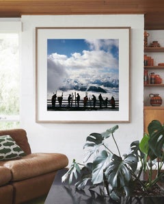 Slim Aarons 'Vista di Verbier' Fotografia moderna di metà secolo