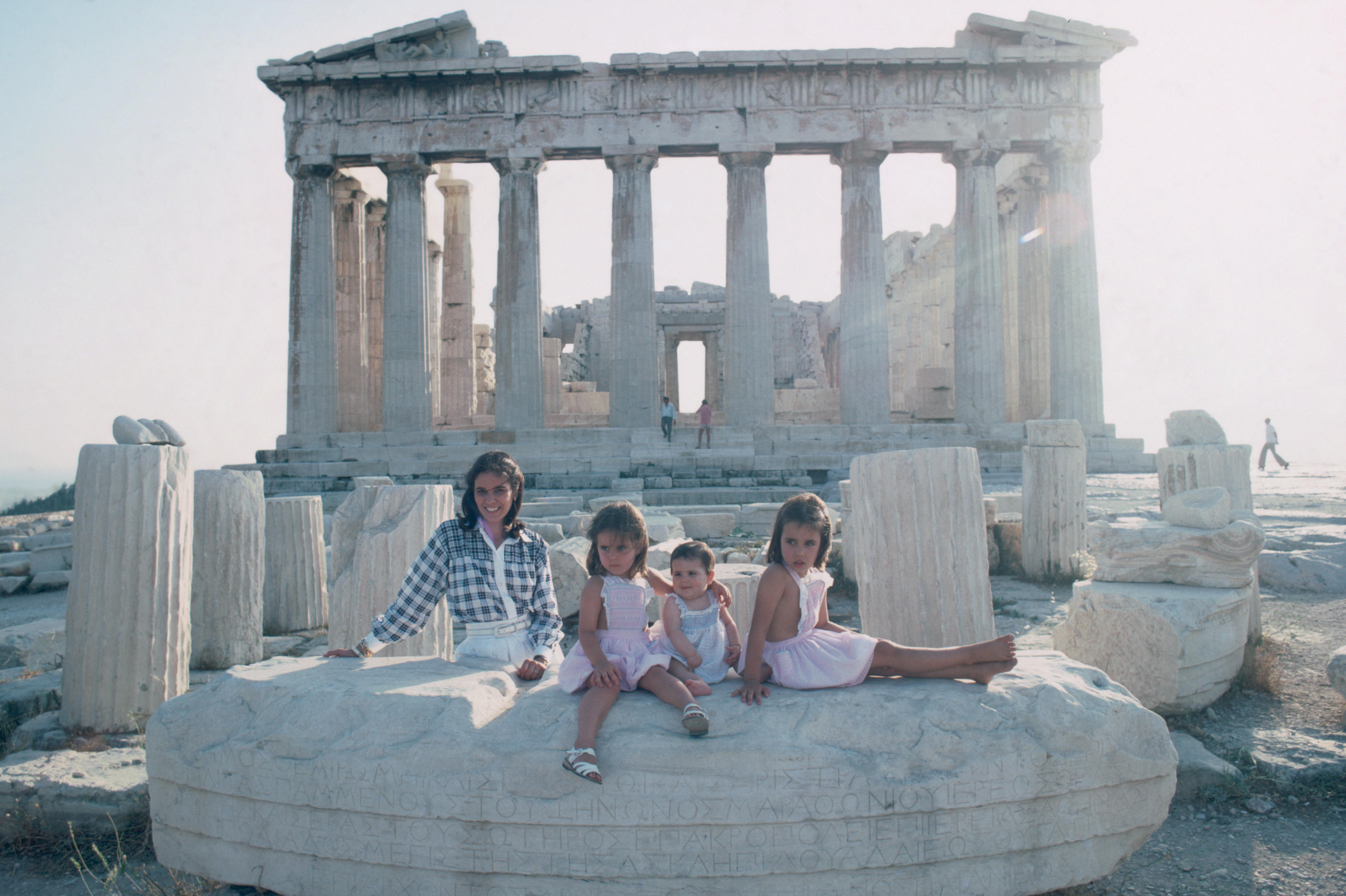 Slim Aarons "Famille Vourekas-Petalas" 1978 Édition Limitée