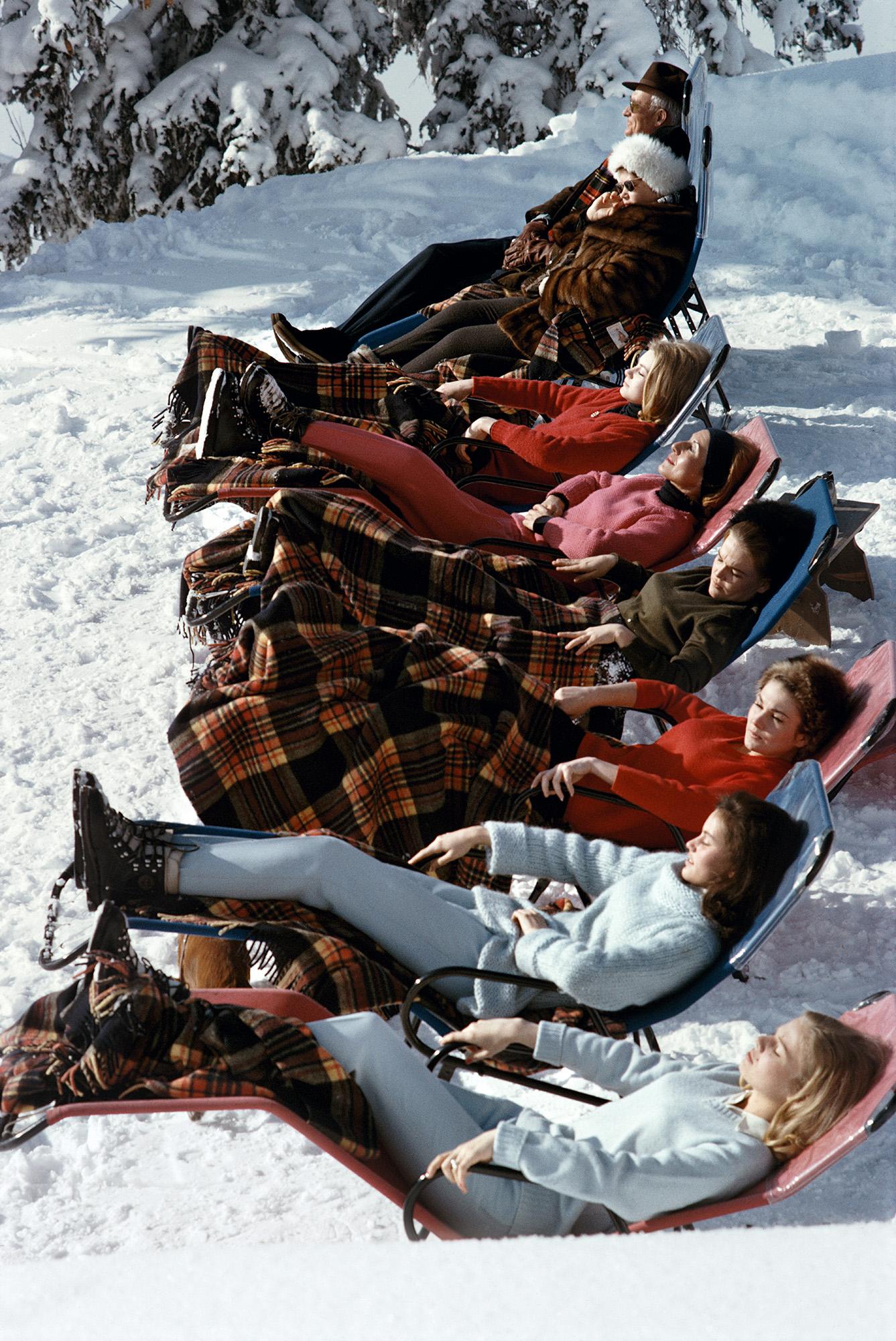 Slim Aarons "Winter Suntans" 1961 Edition officielle limitée de la succession