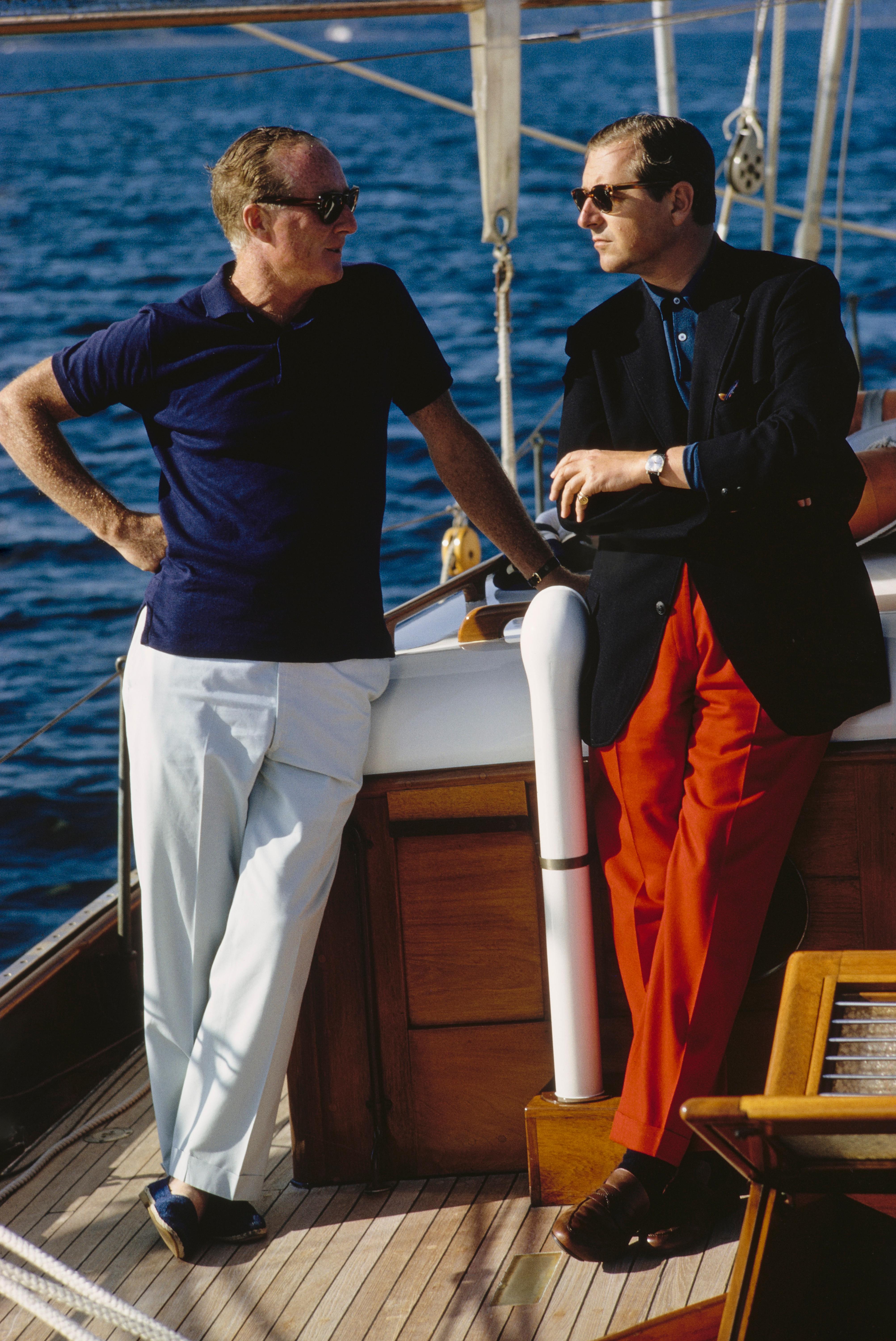 Slim Aarons 'Yachting in Newport' For Sale 1
