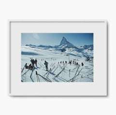 Slim Aarons 'Zermatt Skiing' - Mid-century Modern Photography
