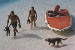 Vintage 'Snorkelling Holiday' 1975 Slim Aarons Limited Estate Edition