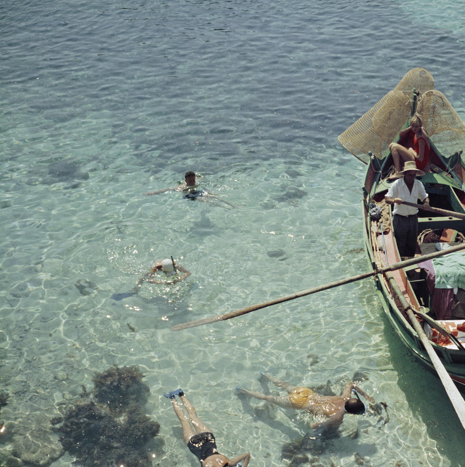 Snorkelling In The Shallows, Malta, Estate Edition, Landscape Photograph For Sale 1