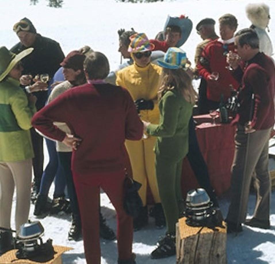 Snowmass Picnic by Slim Aarons For Sale 1