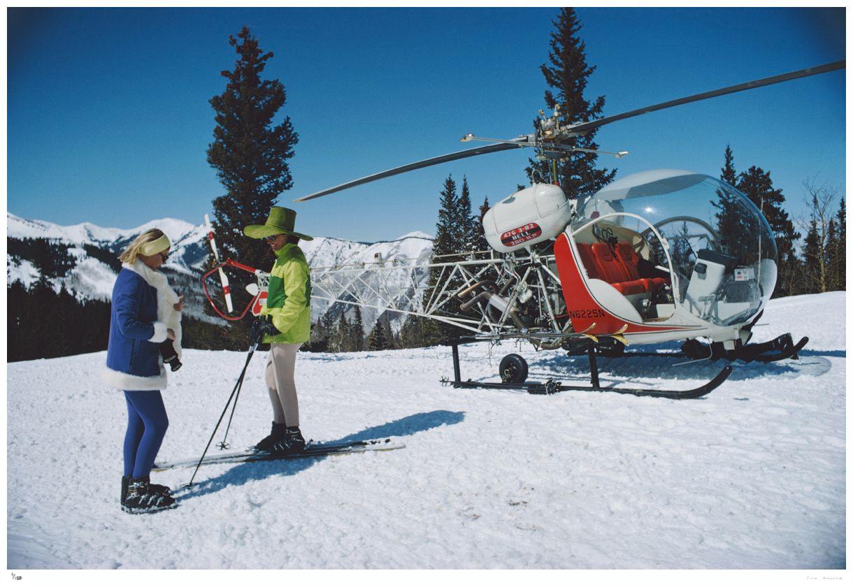 Snowmass Village 1968 - Slim Aarons Estate Stamped