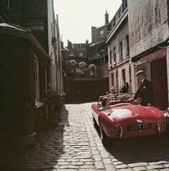 Sports Car Couple 1955 Slim Aarons Estate Edition