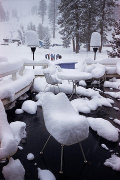 Squaw Valley Snow, California, Estate Edition, Winter Landscape Photograph