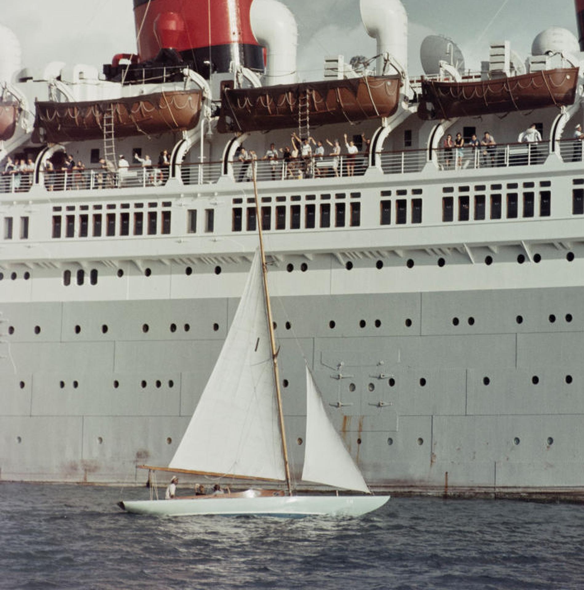 SS Queen Of Bermuda, Bermuda, Estate Edition, fotografia marittima in vendita 2