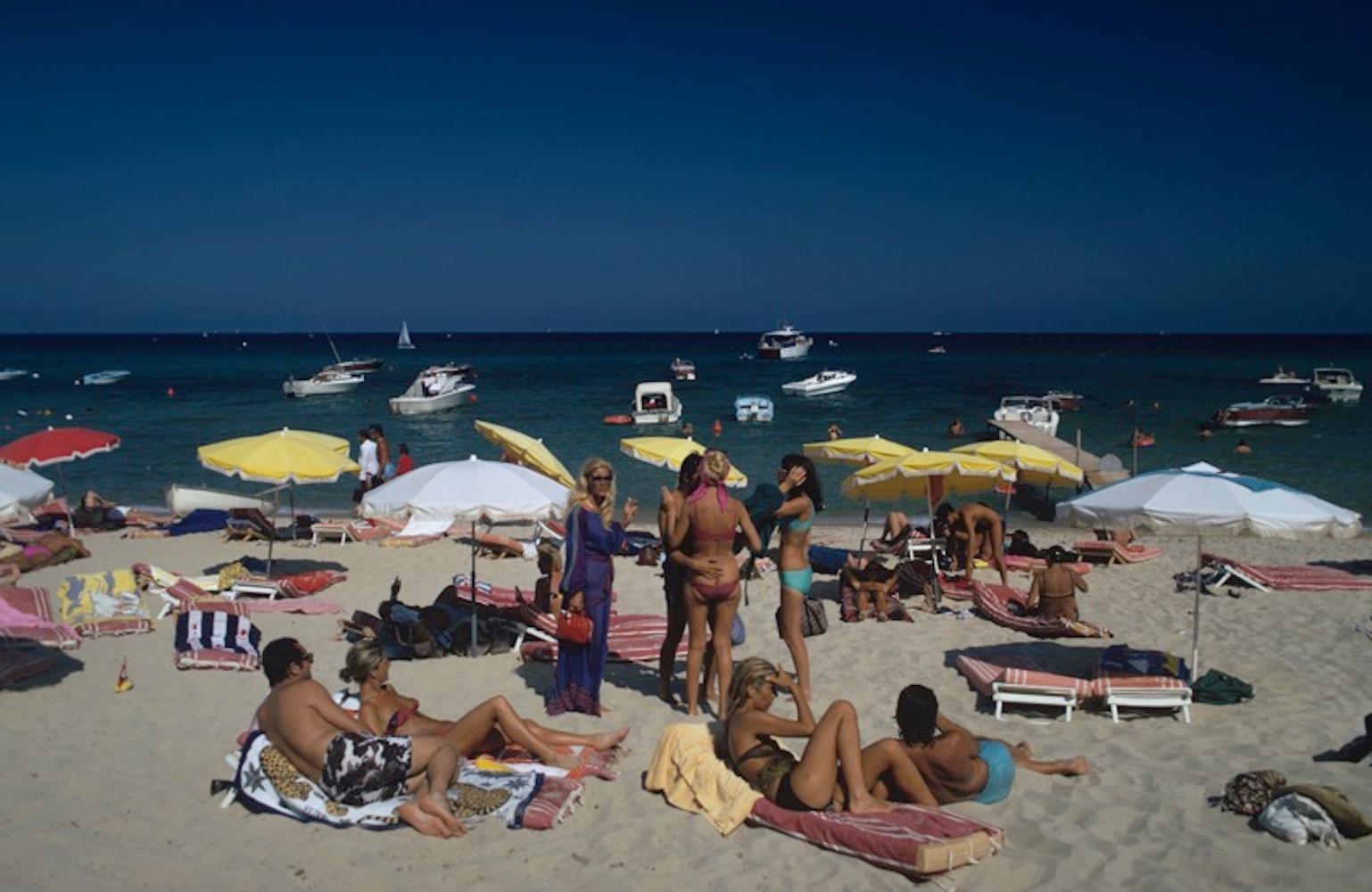 Saint-Tropez Beach by Slim Aarons (Nude Photography, Portrait Photography)