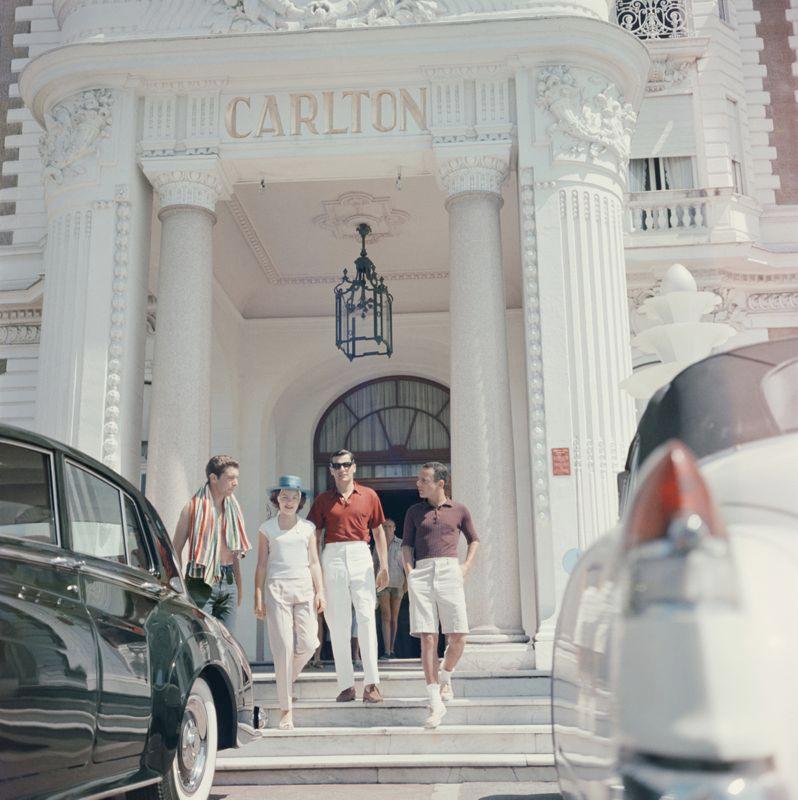 Slim Aarons Portrait Photograph - Staying At The Carlton (1958) Limited Estate Stamped - Giant
