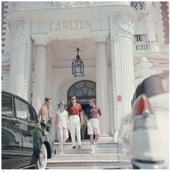 Staying At The Carlton 1958 - Slim Aarons Estate Stamped