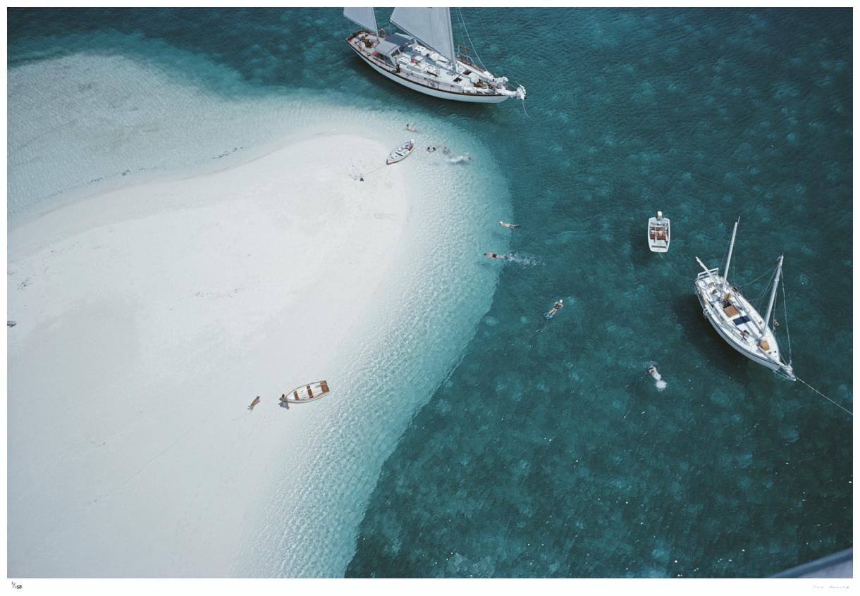 Stocking Island, Bahamas 1964 - Slim Aarons Estate Stamped