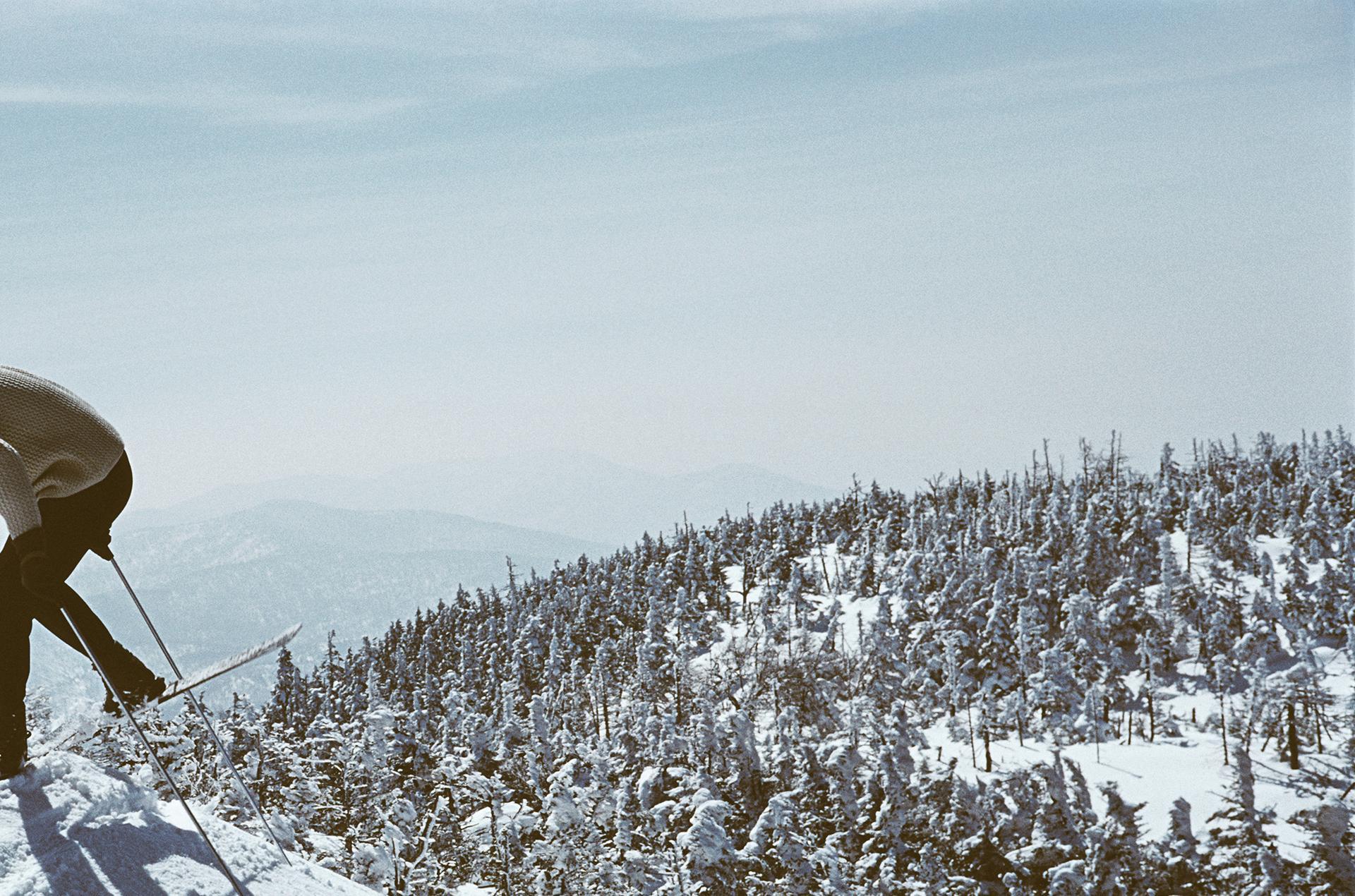 Sugarbush Skiing, Vermont, Estate Edition, Winter Landscape Photograph For Sale 3