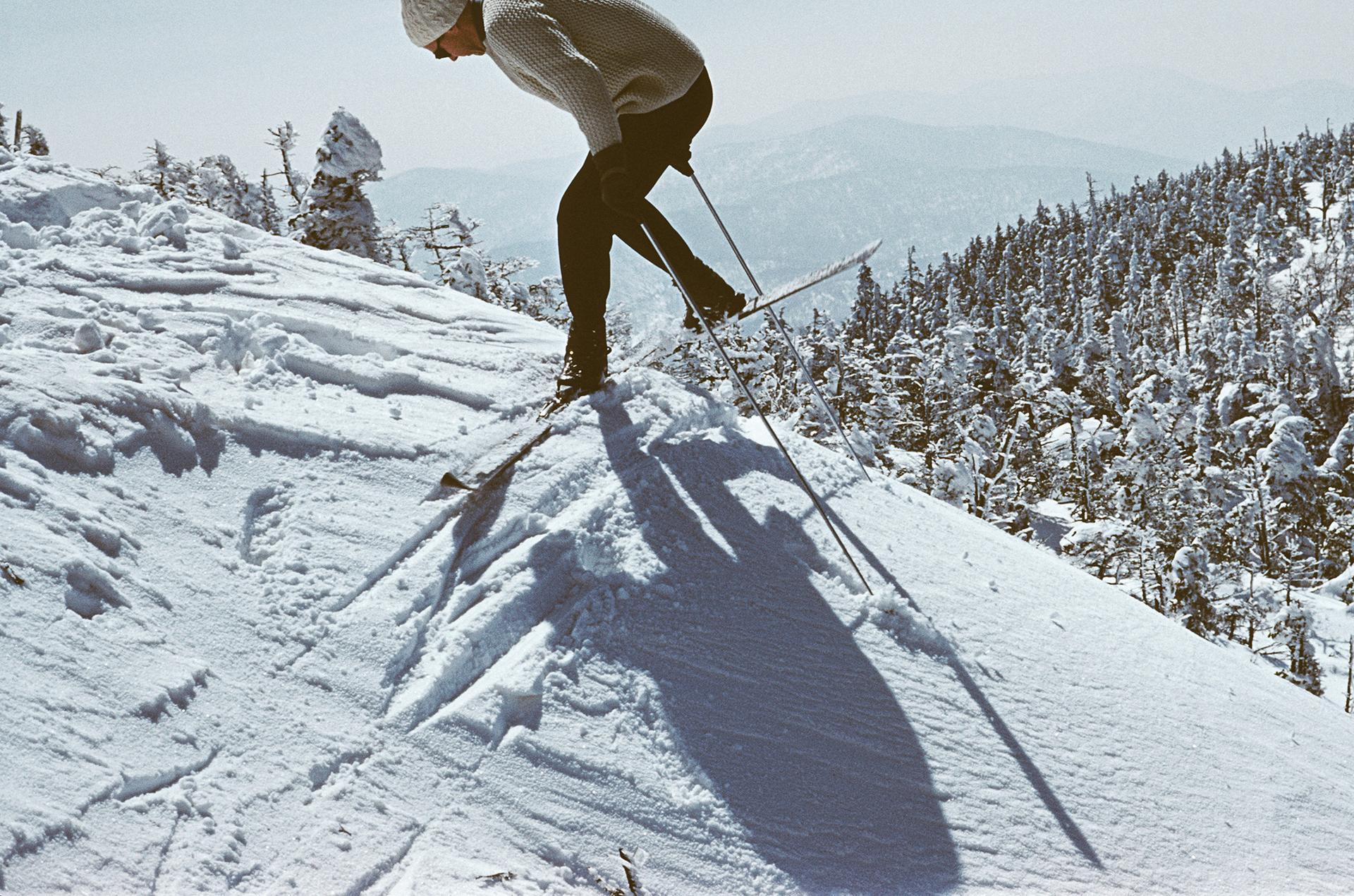 Sugarbush Skiing, Vermont, Estate Edition, Winter Landscape Photograph For Sale 4