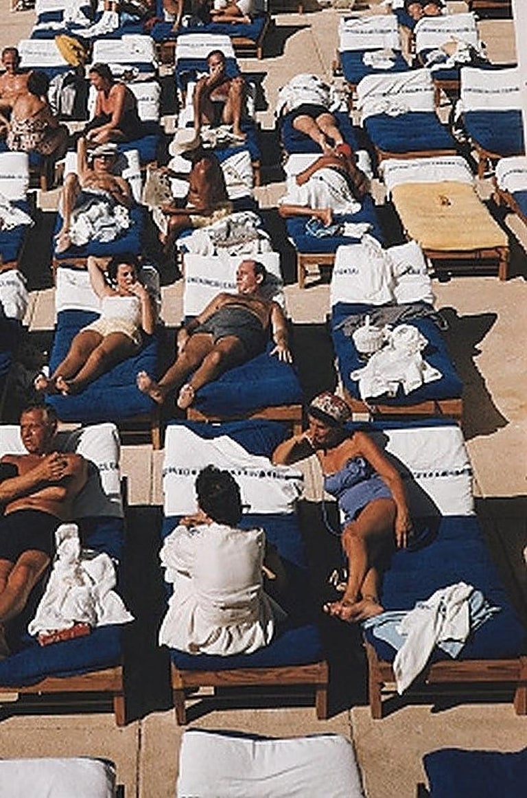 Slim Aarons - Sunbathers in Miami, Slim Aarons, 20th century, Photography, Figurative, Nude For