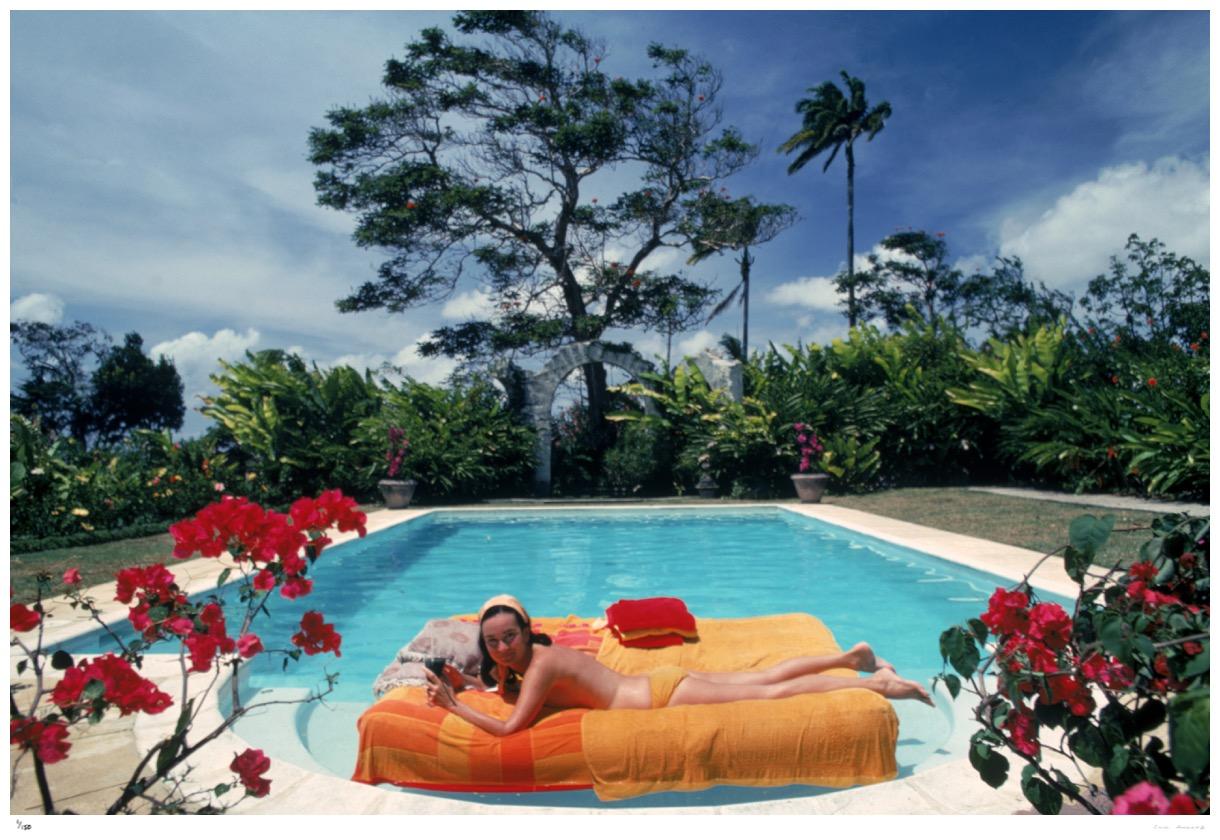 Sunbathing In Barbados 1976 - Slim Aarons