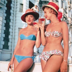 Vintage Sundowners - Slim Aarons, 20th Century, Bikinis, Fashion photography, Nude