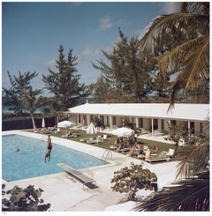 Taking The plunge 1962 - Slim Aarons Estate Stamped