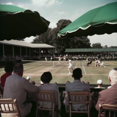 Tennis At Newport Casino Slim Aarons Limited Estate Stamped Edition