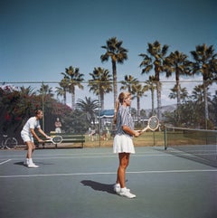 Tennis in San Diego, „Estate Edition“, Foto im Mid-Century-Modern-Stil