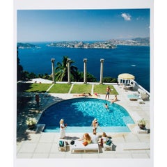 The Pool at Villa Nirvana, Acapulco - Slim Aarons, 20th Century, Photograph, Sea
