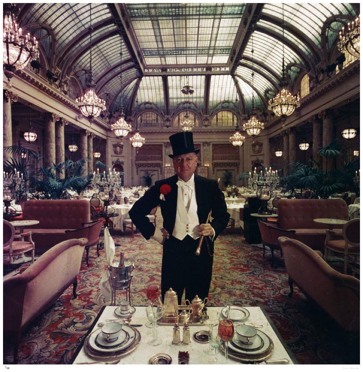 Top People’s Eatery 1960 - Slim Aarons Estate Stamped