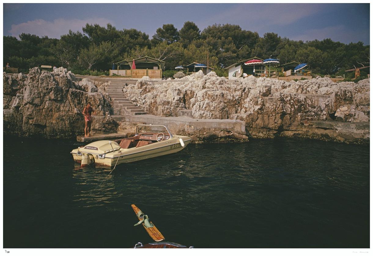 Towboat At Hotel Du Cap-Eden-Roc 1969 - Slim Aarons Estate Stamped