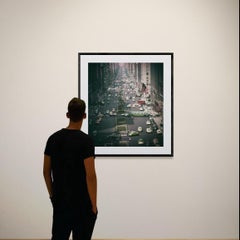 Traffico su Park Avenue, New York City, 1953 (inedito)