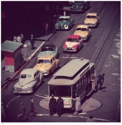Tram Turntable 1960 - Slim Aarons Estate Stamped