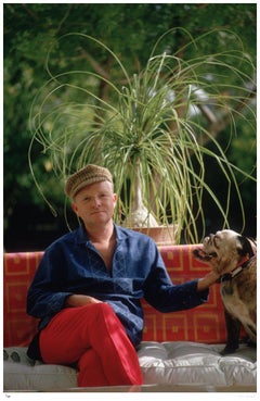 Truman Capote 1970 - Slim Aarons Estate Stamped