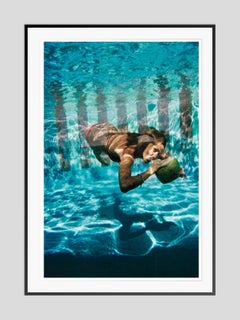Bevanda subacquea 1972 Slim Aarons Estate Stamped Edition