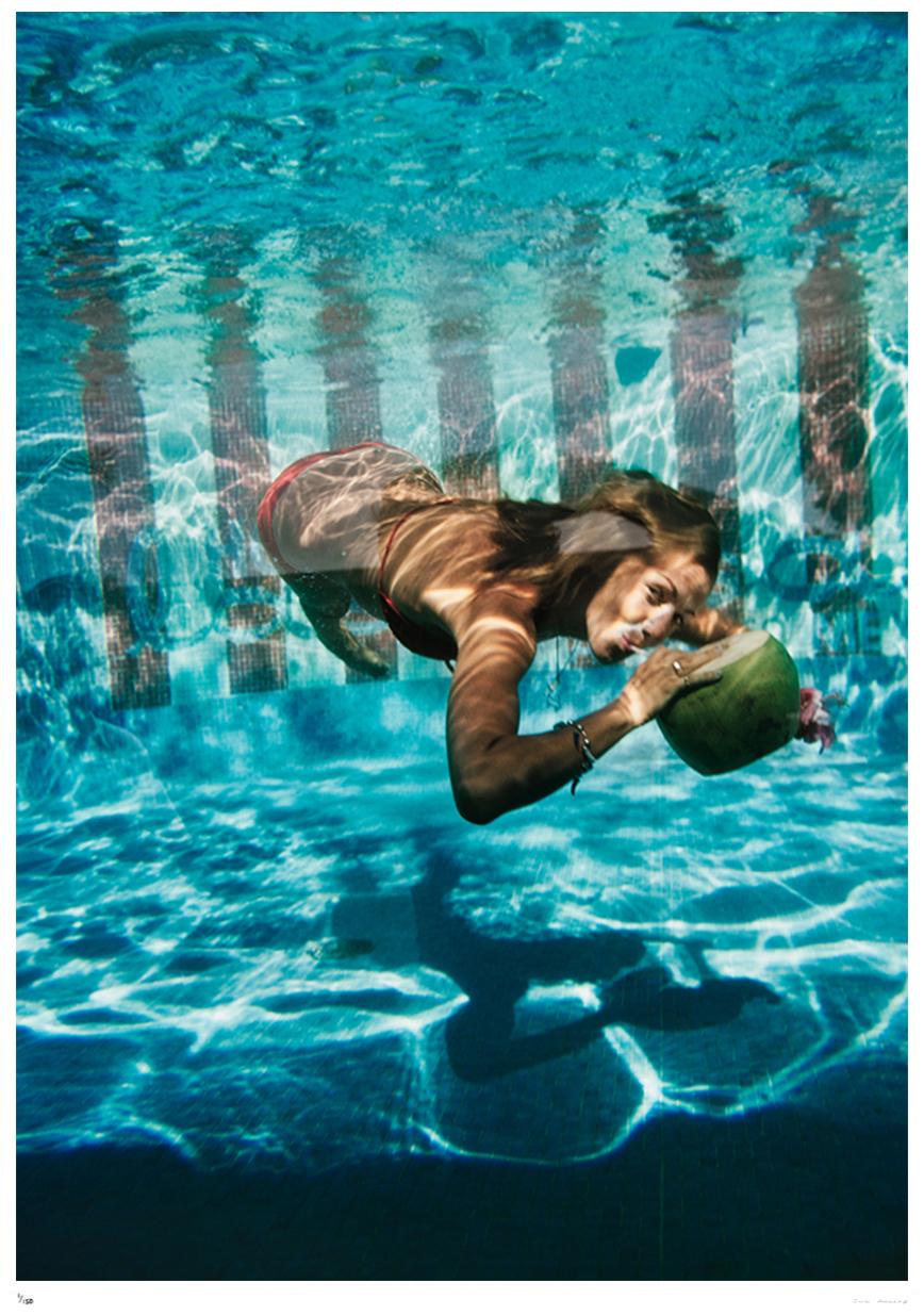 Boisson sous-marine - Slim Aarons Estate Stamped